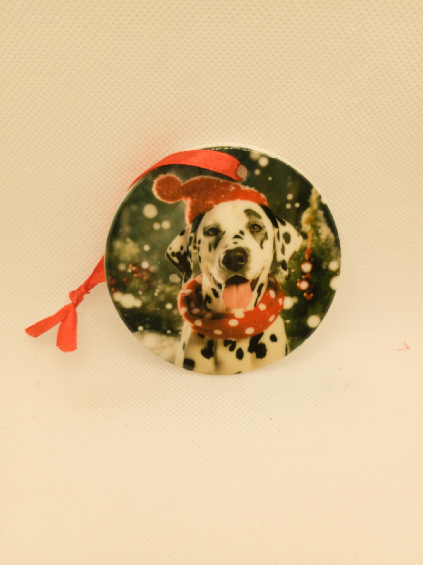 Ceramic Christmas ornament~Dalmation