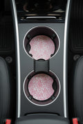 Car coasters~Pink sparkle