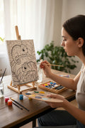 Canvas art kit~8x10~Chameleon
