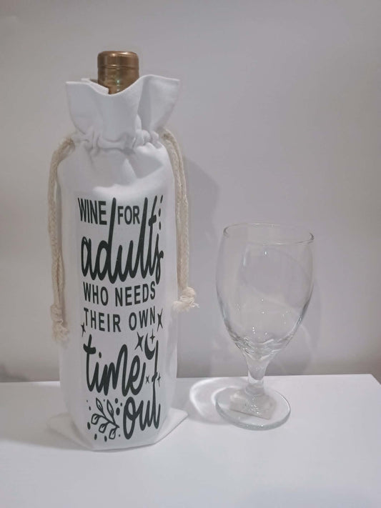 Wine bag~Wine for adults who need their own time out