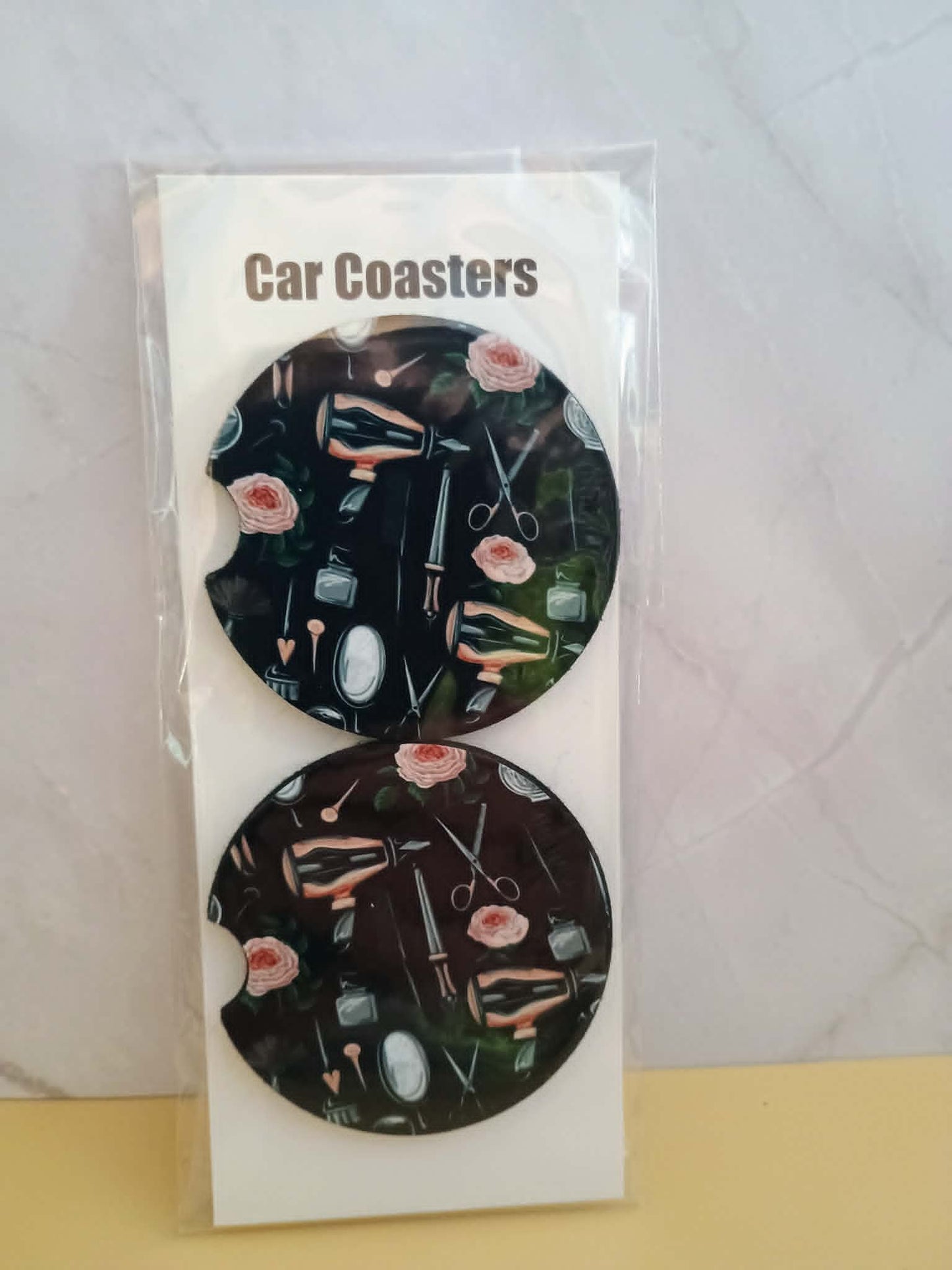 Car coasters~hair supplies