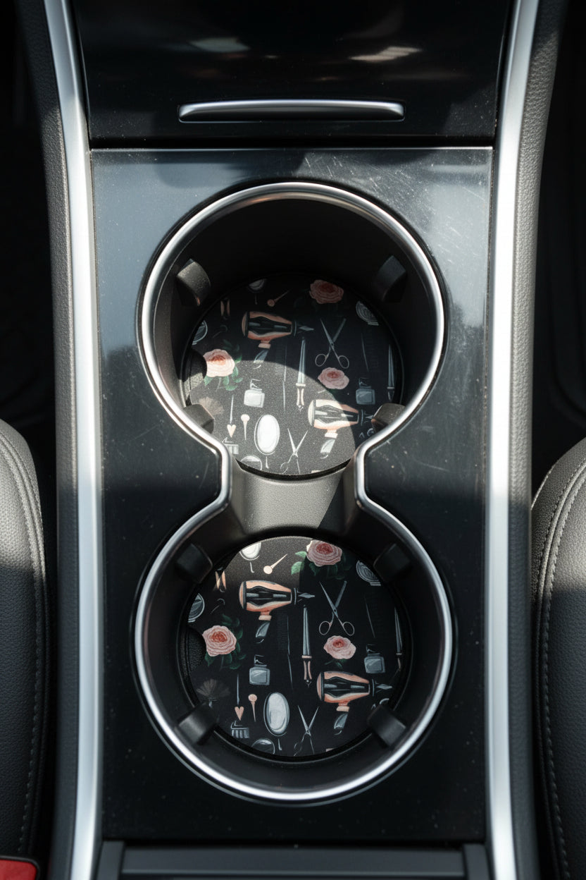 Car coasters~hair supplies