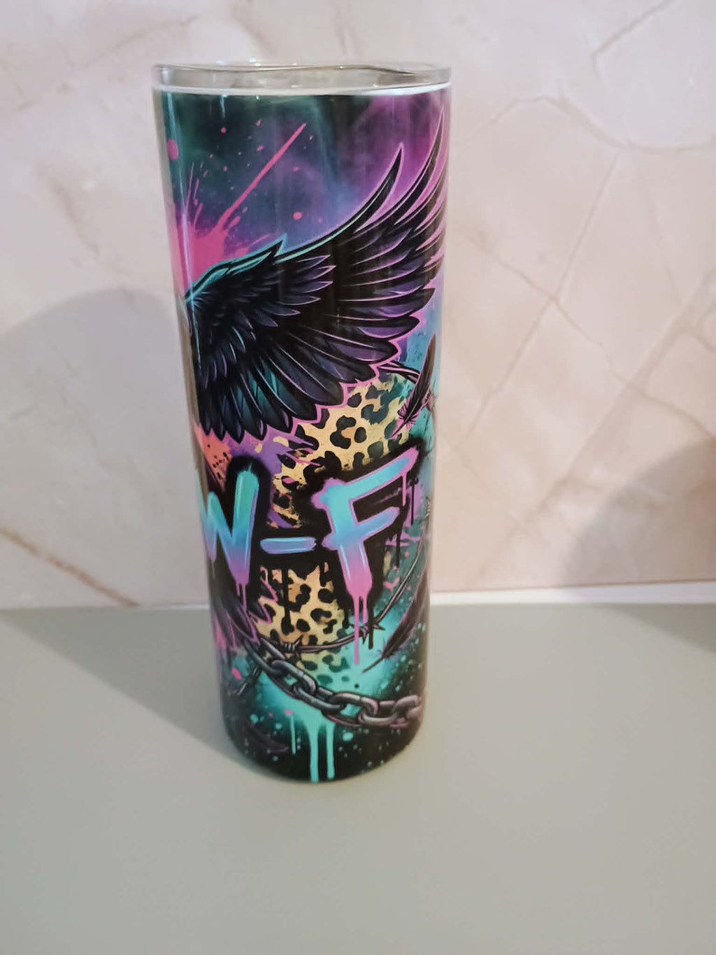 20 oz tumbler~F-CAW-F