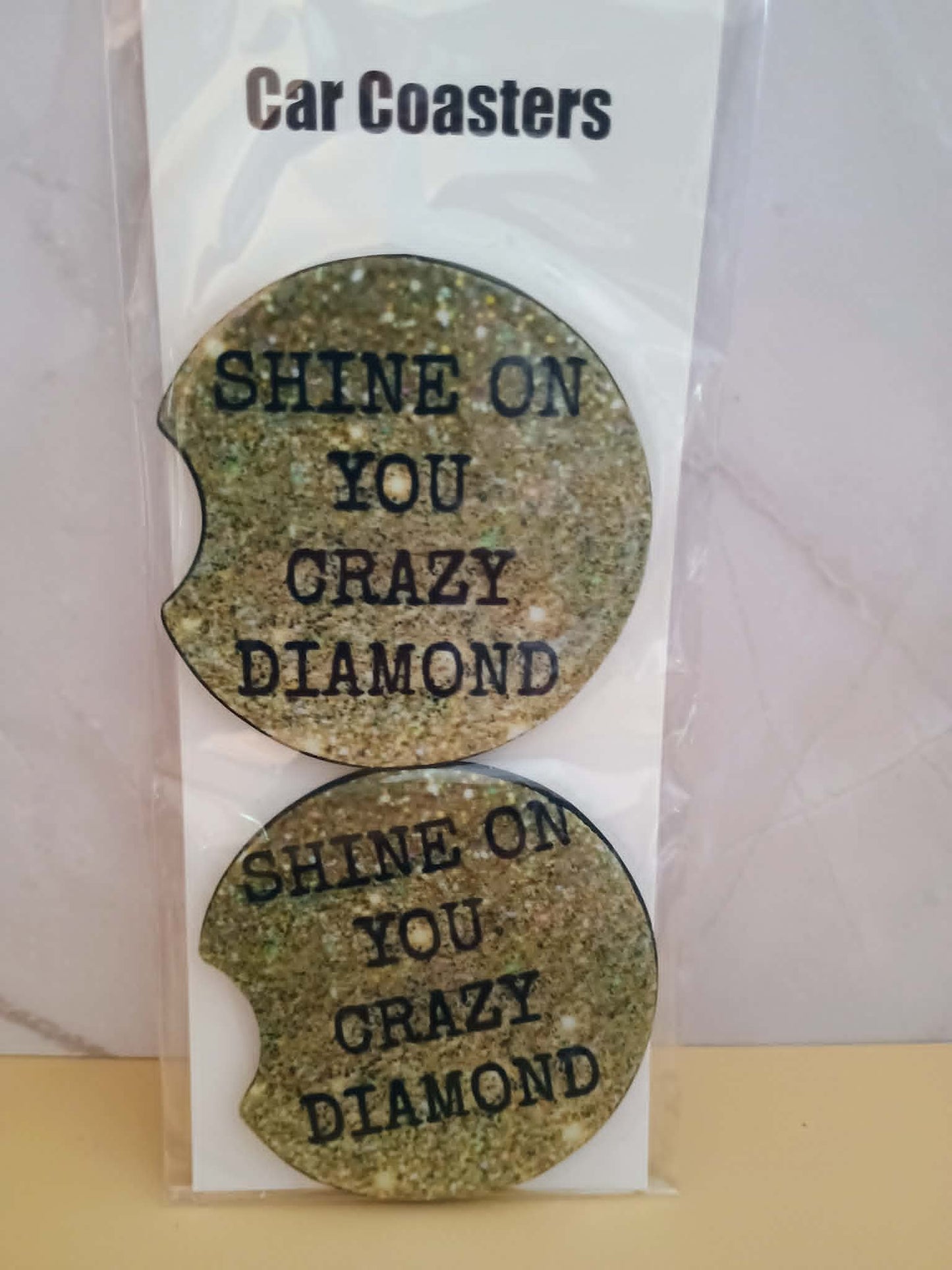 Car coasters~Shine on you crazy diamond