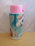 34 oz Sports water bottle~pony with girl