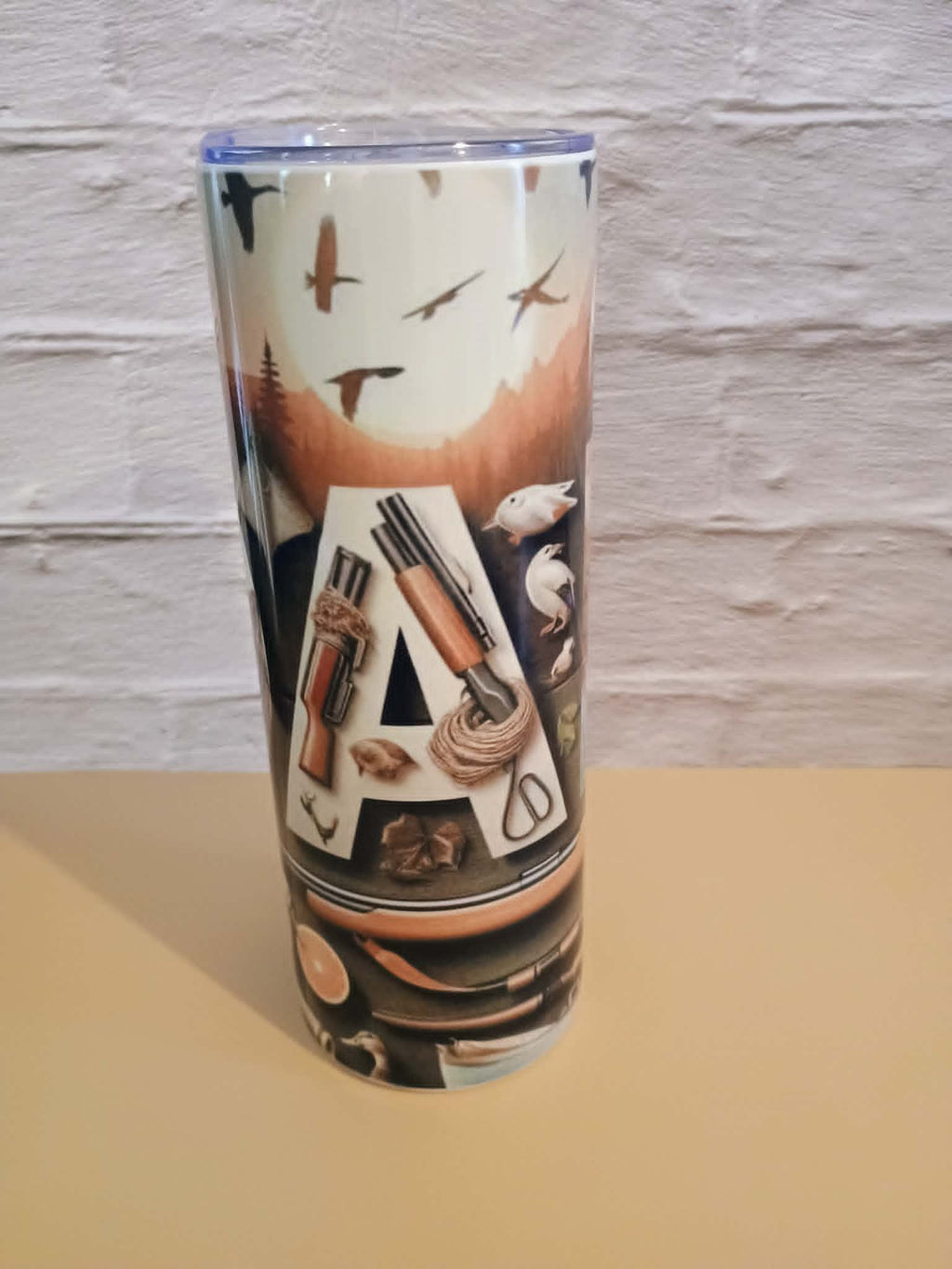 20 oz tumbler-DAD  brown