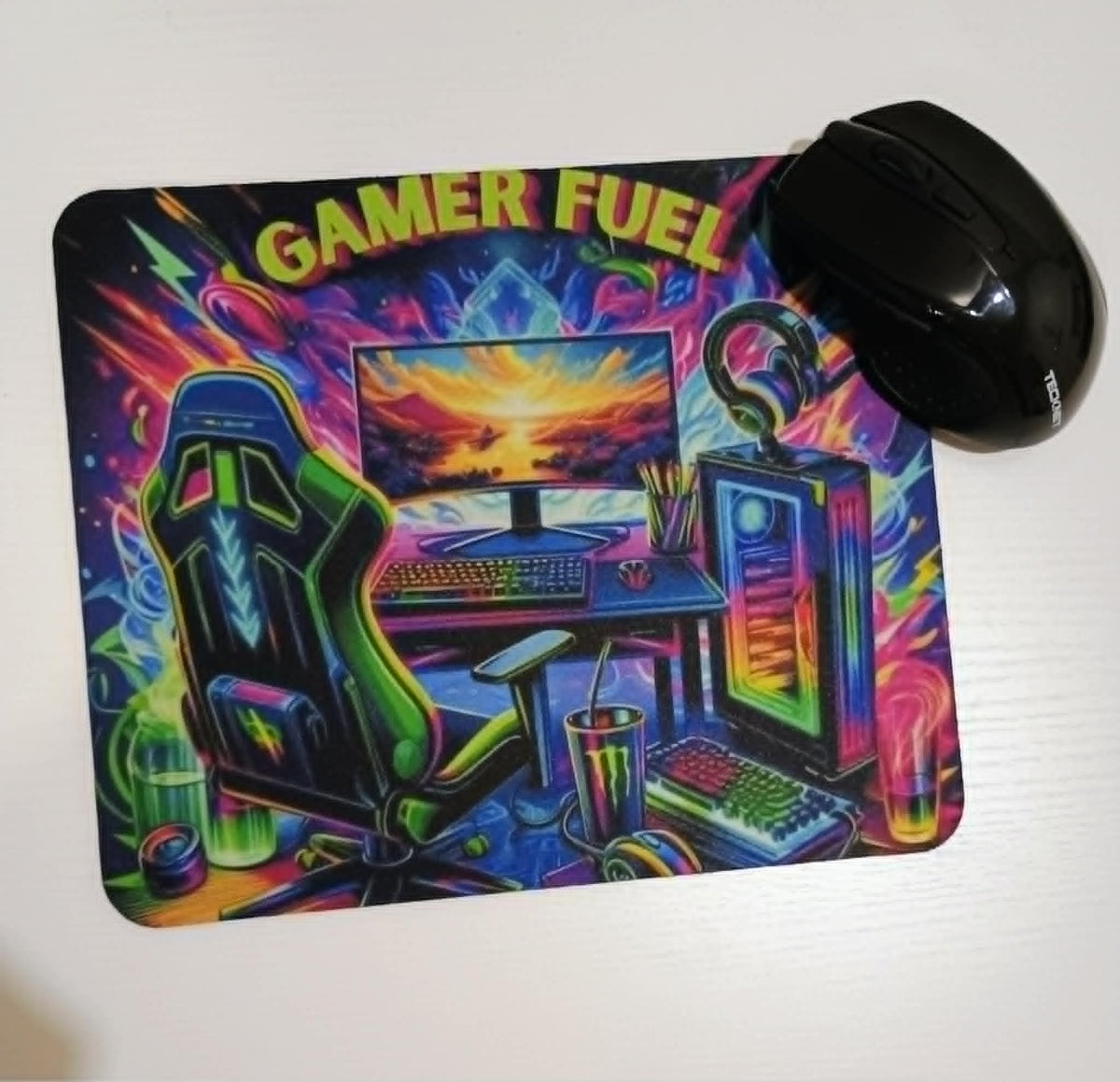 Mouse  pad~ Gamer fuel