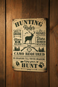 Wall Sign~Hunting