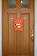 Leave a note door hanging~orange
