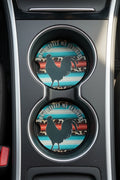 Car coasters~Don't ruffle my feathers