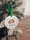 Christmas ornament~A GOOD FRIEND KNOWS ALL YOUR SECRETS, A best friend helped you write them