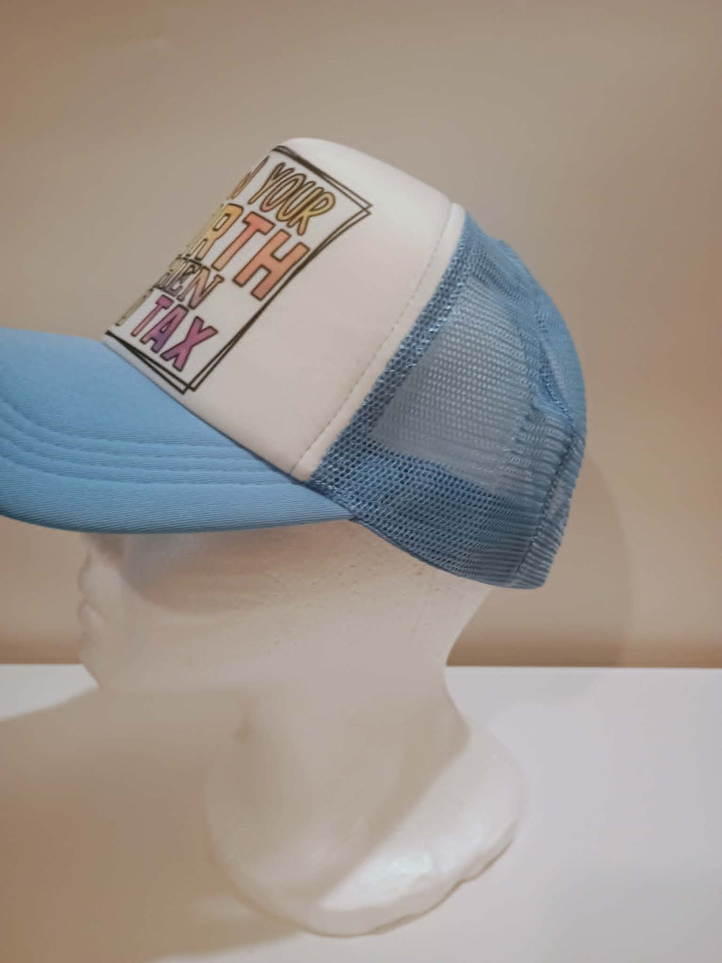Trucker hat ~Know your worth