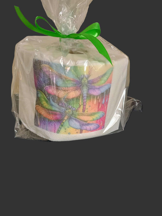 Single Decorative toilet paper~Double dragonfly