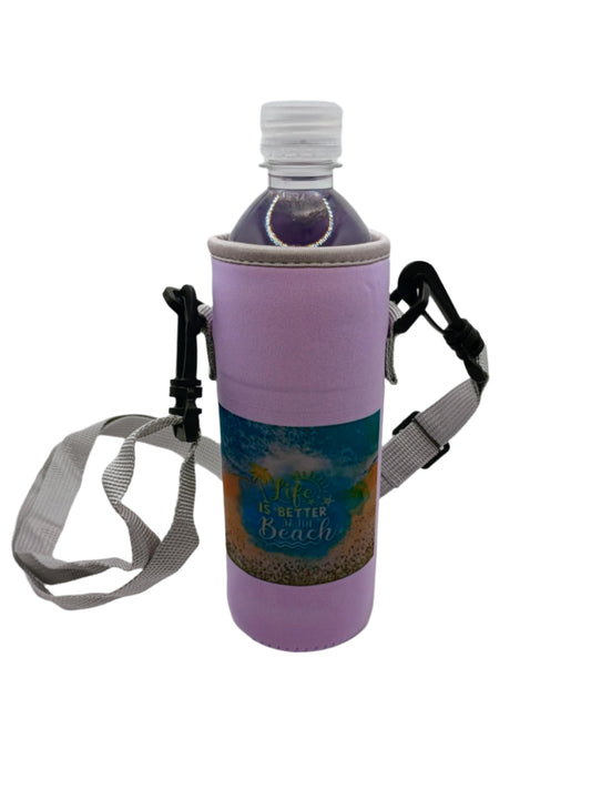 Water bottle holder~Life is better at the beach