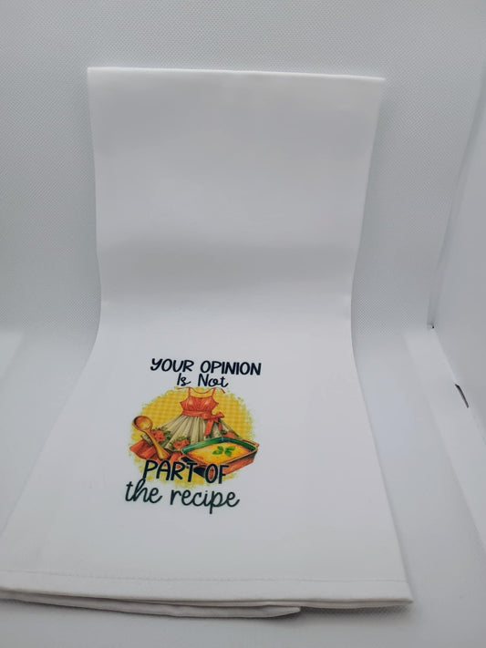 Kitchen towel~Your  opinion