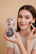 Compact mirror~Rainbow with horse
