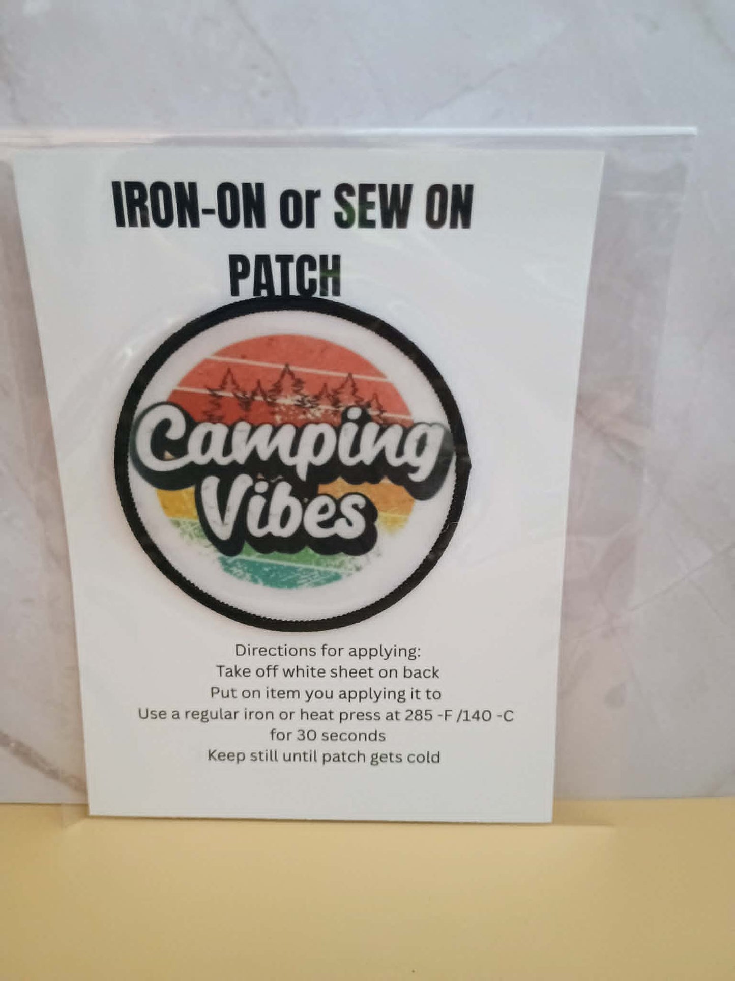 Patch~Camping vibes