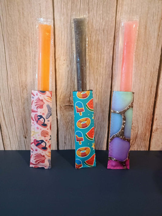 Ice pop sleeve small~seashell, popsicle & crackle