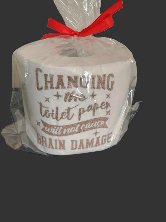 Single Decorative toilet paper~ Changing the toilet paper