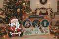 Cookies for Santa tray~Santa, Reindeer