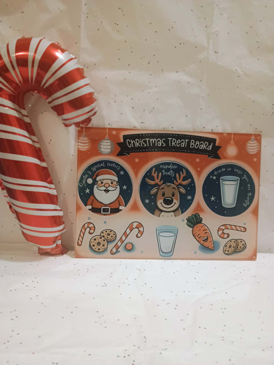 Cookies for Santa tray~Santa, Reindeer