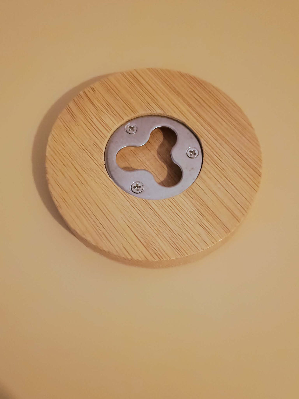 Wooden bottle opener~to beer or not to beer