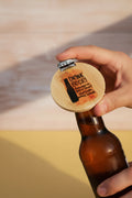 Wooden bottle opener~drink beer