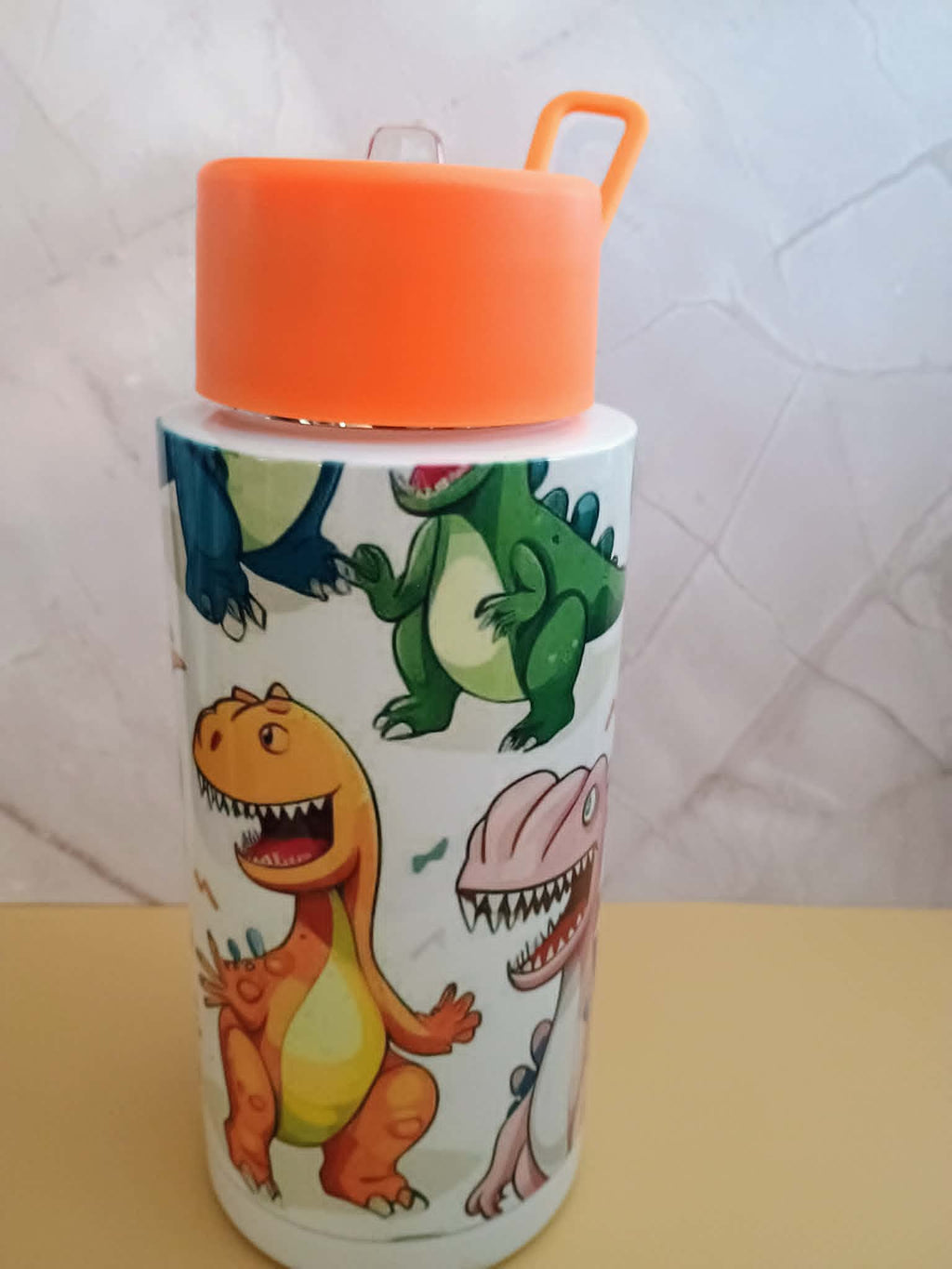 34 oz Sports water bottle~dinosaurs