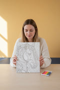 Canvas art kit~8x10 Horse