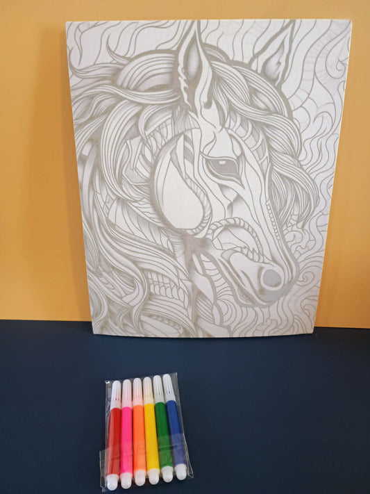 Canvas art kit~Horse