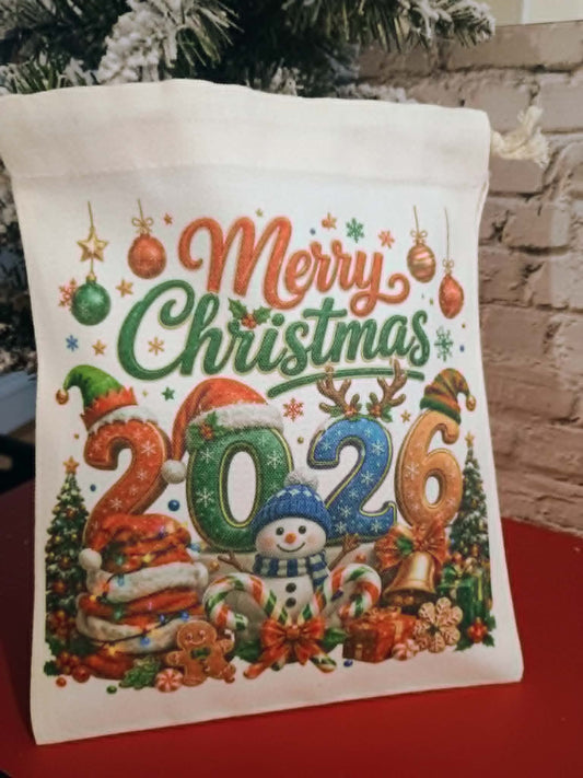 Christmas canvas bag~Merry Christmas 2026