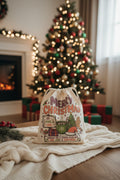 Christmas canvas bag~Purple~Pink~Merry Christmas