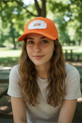Baseball hat with patch~Hold on let me overthink