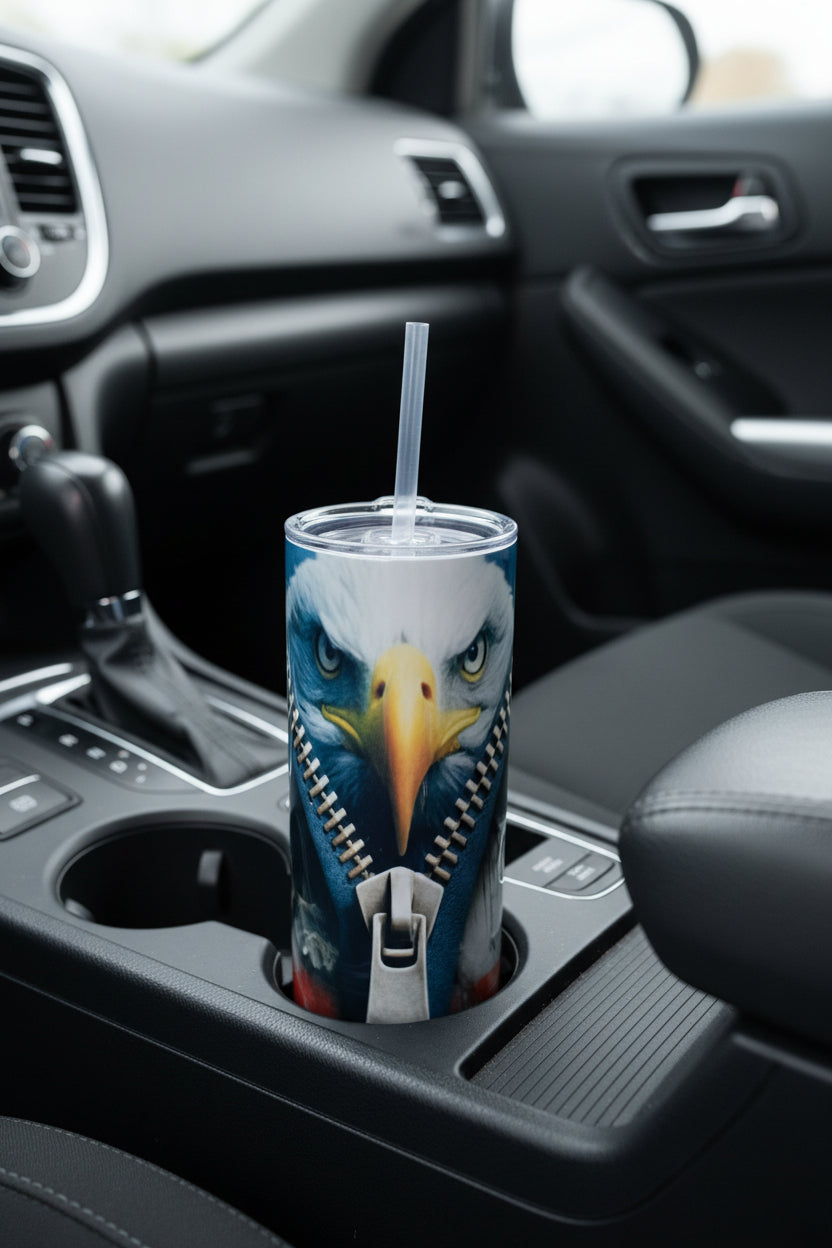 20 oz tumbler~Eagle