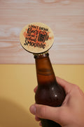 Wooden bottle opener~beer smoothie