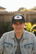 Baseball hat with patch~Sarcasm