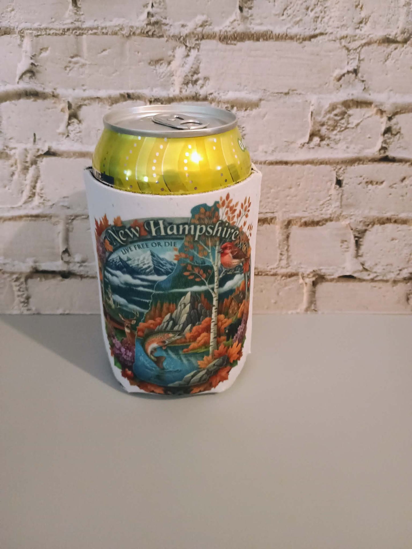 Can koozie~New Hampshire scenic
