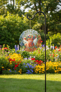 Round wind spinner Heiland cow