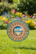 Round wind spinner~Hello