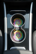 Car coasters~Good vibes only
