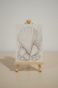 Canvas art kit~5x7~Seashells