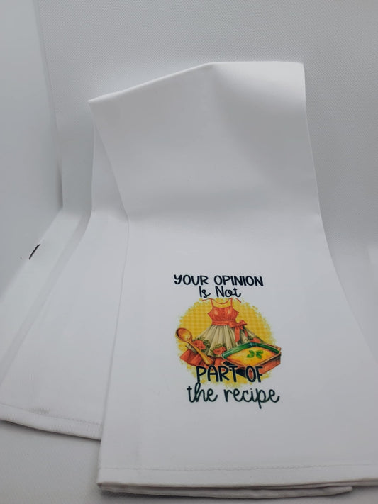 Kitchen towel~Your  opinion