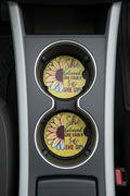 Car coasters~She believed she could so she did
