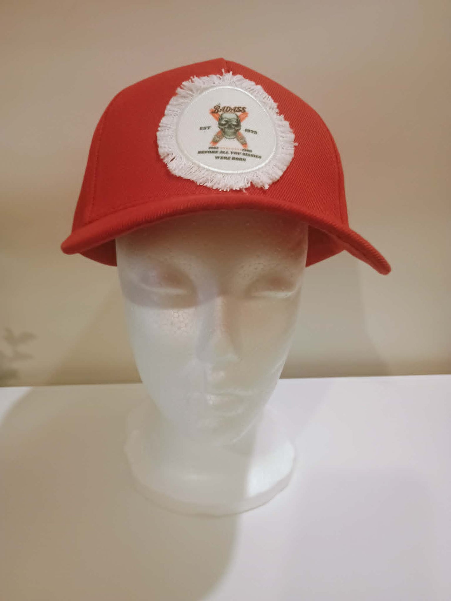 Baseball hat with patch~Badass generation X