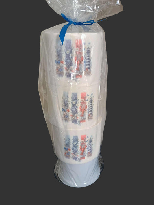 Decorative toilet paper with brush &stand~light house
