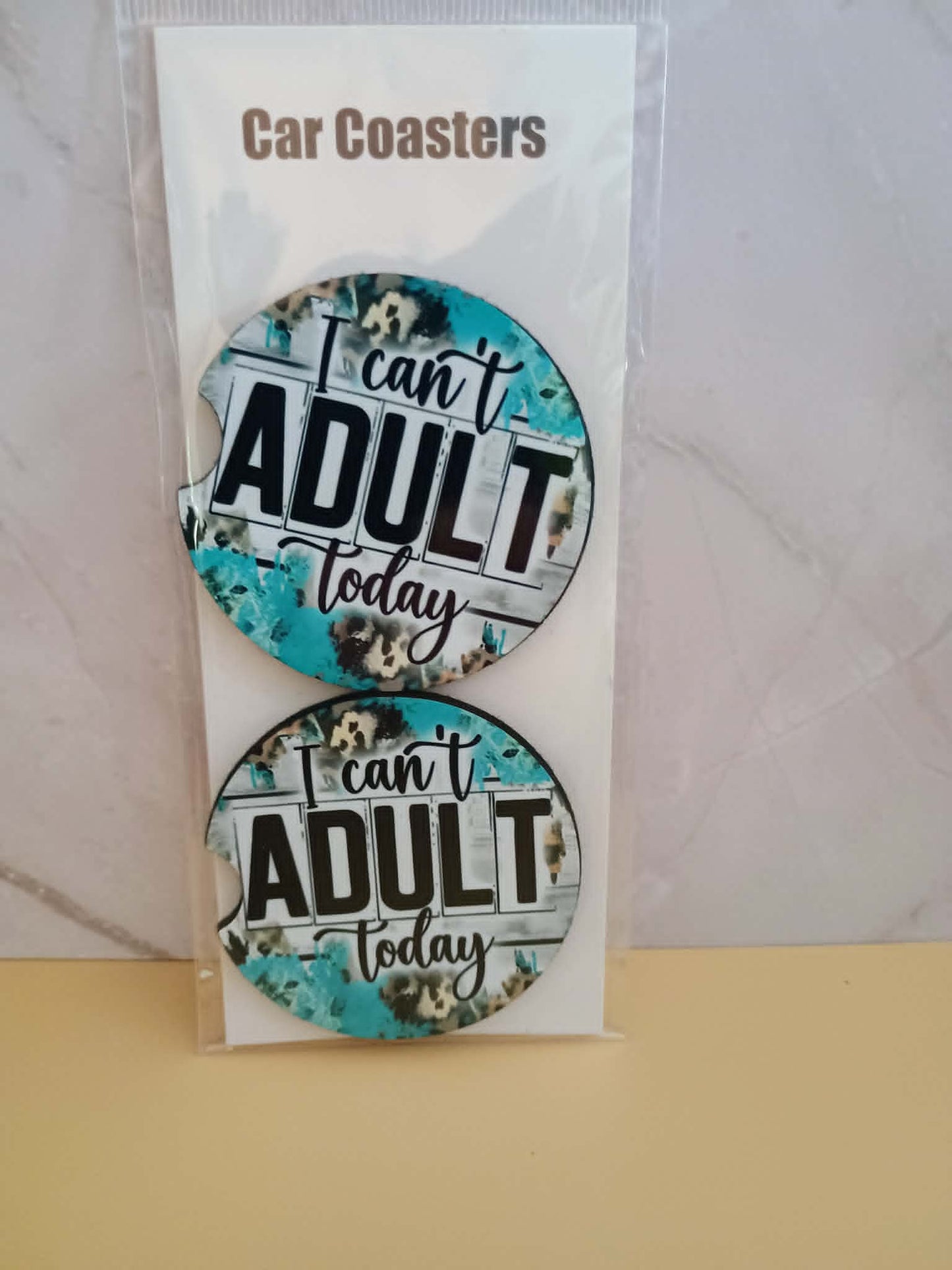 Car coasters~I can't adult today