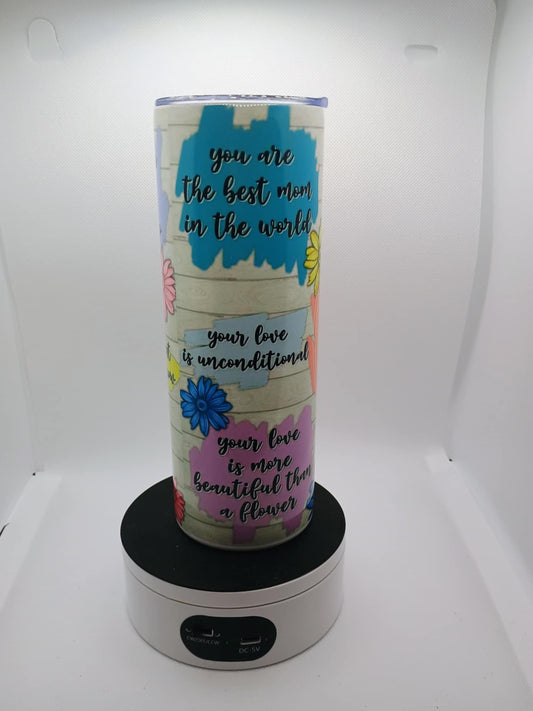 20 oz tumbler~Best mom ever