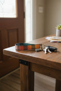 Wristlet keychain~checkered