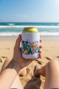 Can koozie~White let's get loaded