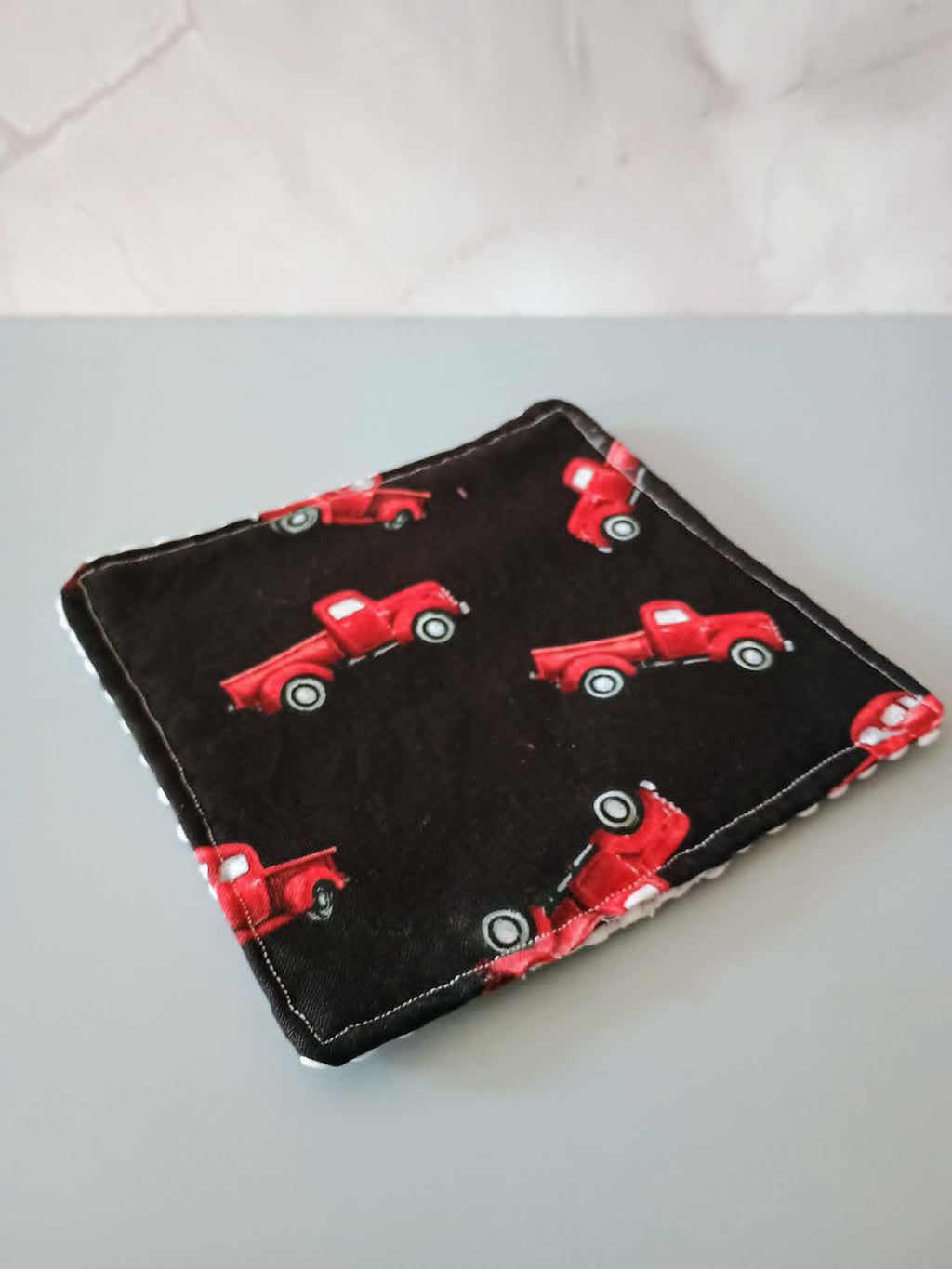 Jar opener~red truck